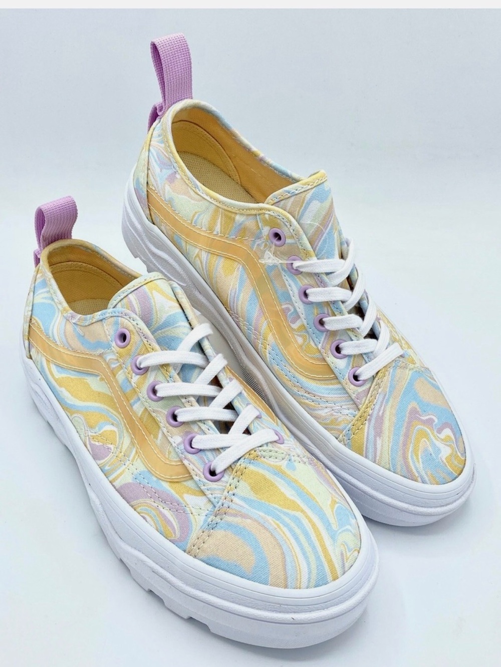 Vans Sentry Old Skool WC Shoe
Waffle Cup Swirl Pastels 7.5 Men/9
Women NWOT